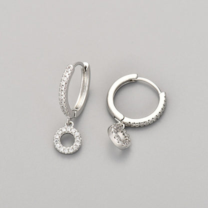 Orecchini con Iniziali "Cristallo"