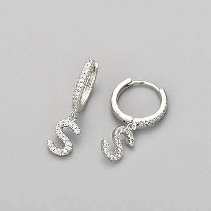 Orecchini con Iniziali "Cristallo"