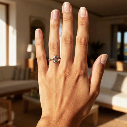 Anello Regolabile "Amore Immortale"