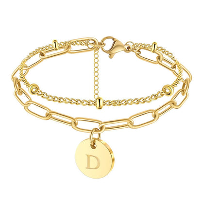 Bracciale con Iniziali "Vibes"