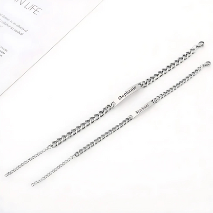 Set di Braccialetti "Love Locked"