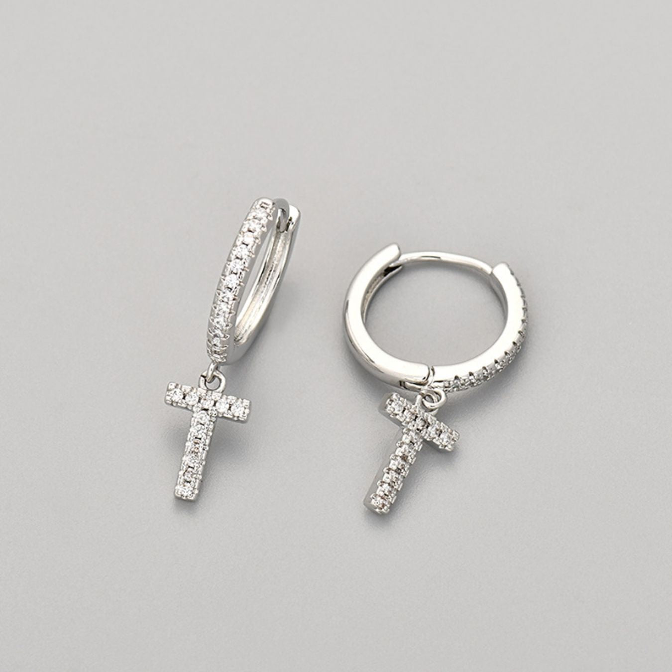 Orecchini con Iniziali "Cristallo"