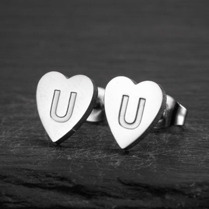 Orecchini Iniziali "Cuore Chic"