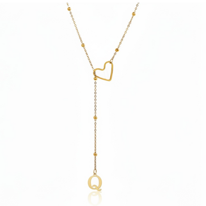 Collana con iniziale "In Love"