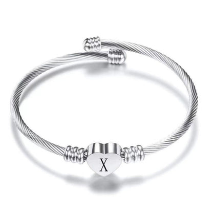 Bracciale Iniziale "Cuore"
