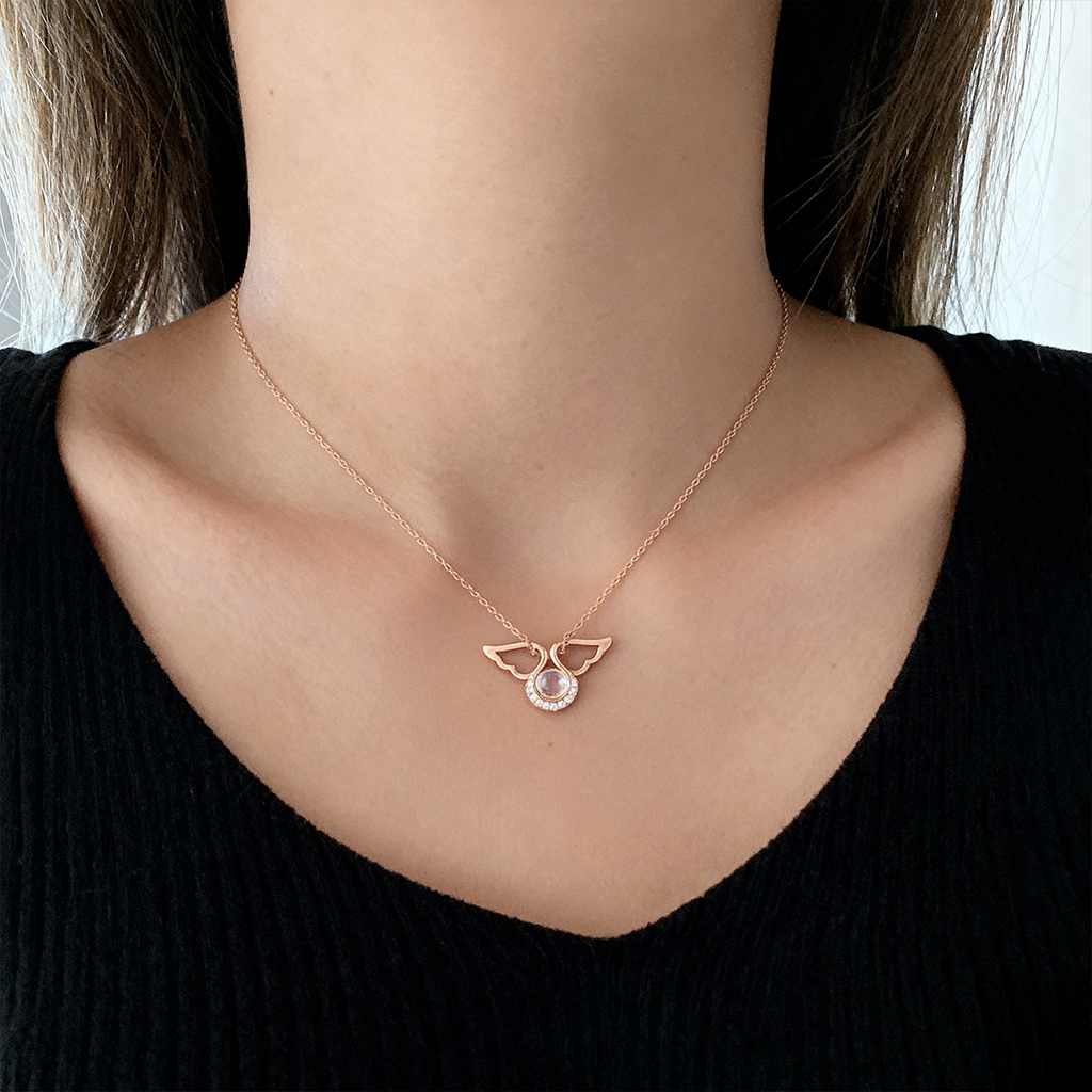 Collana Proiezione "Ali d'Angelo"