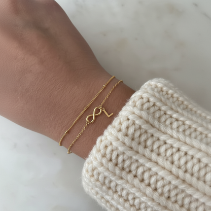 Bracciale con Iniziale "Legame Eterno"
