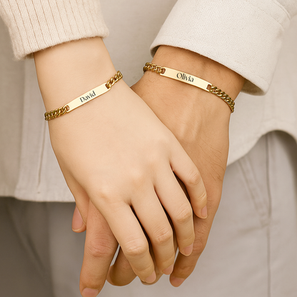 Set di Braccialetti "Love Locked"