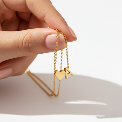 Collana con Iniziale "Firma"