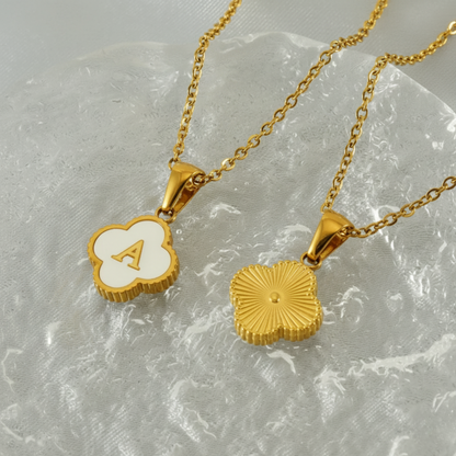 Collana con Iniziale "Lucky"