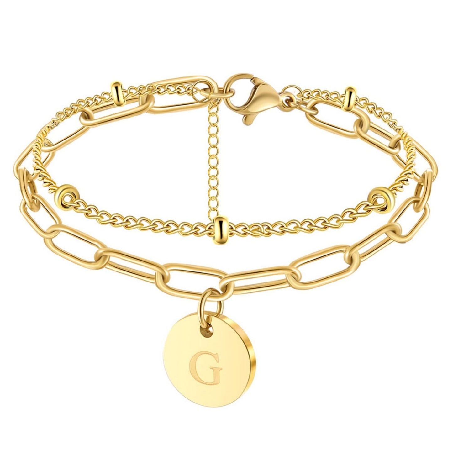 Bracciale con Iniziali "Vibes"