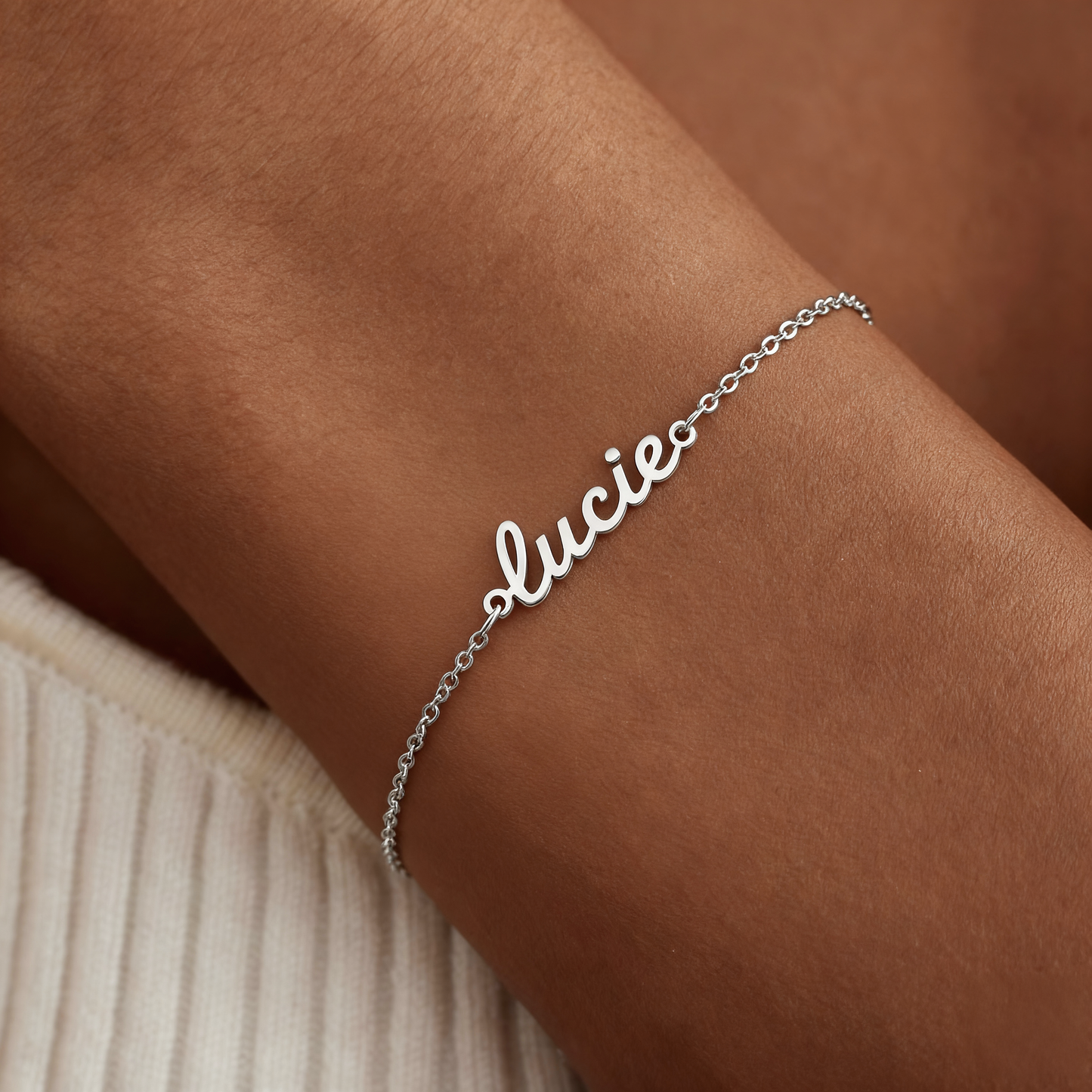 Bracciale con nome "Wonderful"