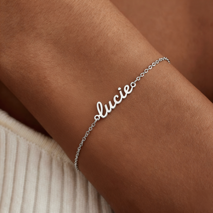 Bracciale con nome "Wonderful"