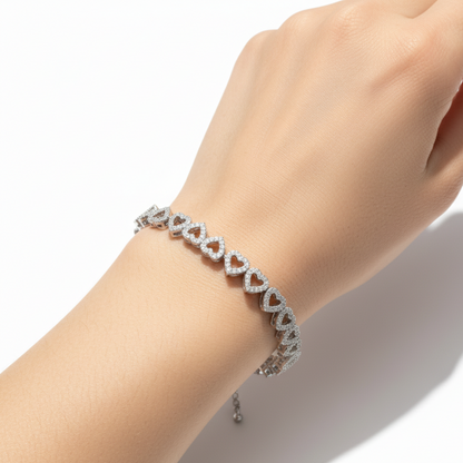 Bracciale "Doppio Amore"