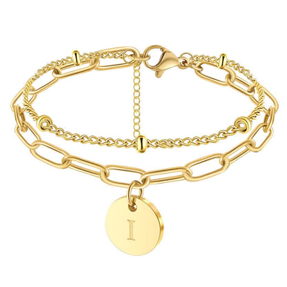 Bracciale con Iniziali "Vibes"