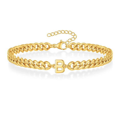 Bracciale Initial "Curb Letter"