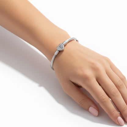 Bracciale Iniziale "Cuore"