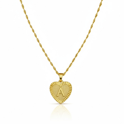 Collana con Iniziale "Amore d'Oro"