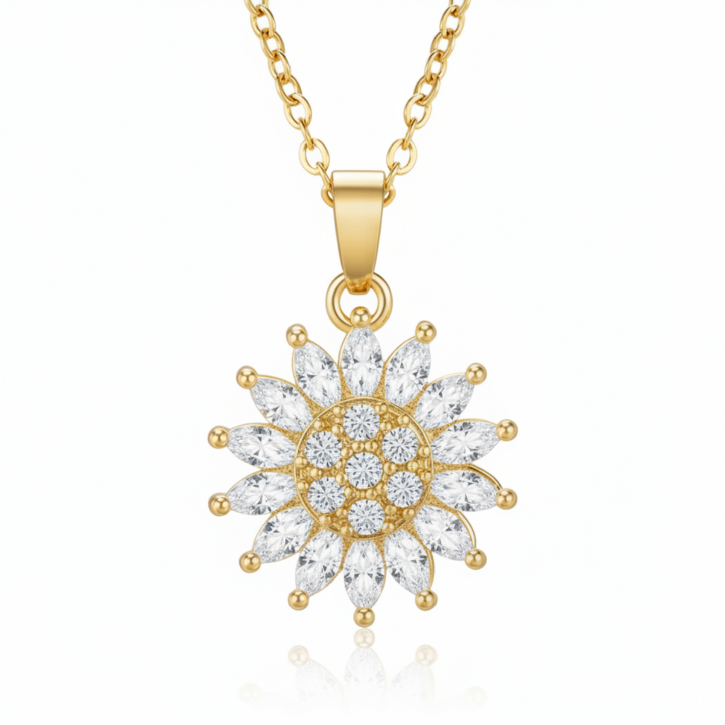 Collana rotante "Girasole"