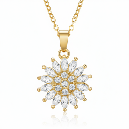 Collana rotante "Girasole"