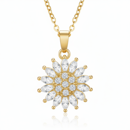 Collana rotante "Girasole"