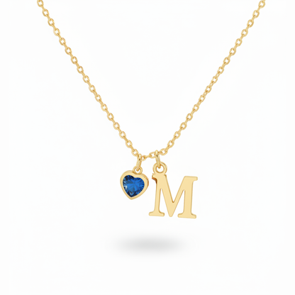 Collana con Iniziale "Sussurro Eterno"
