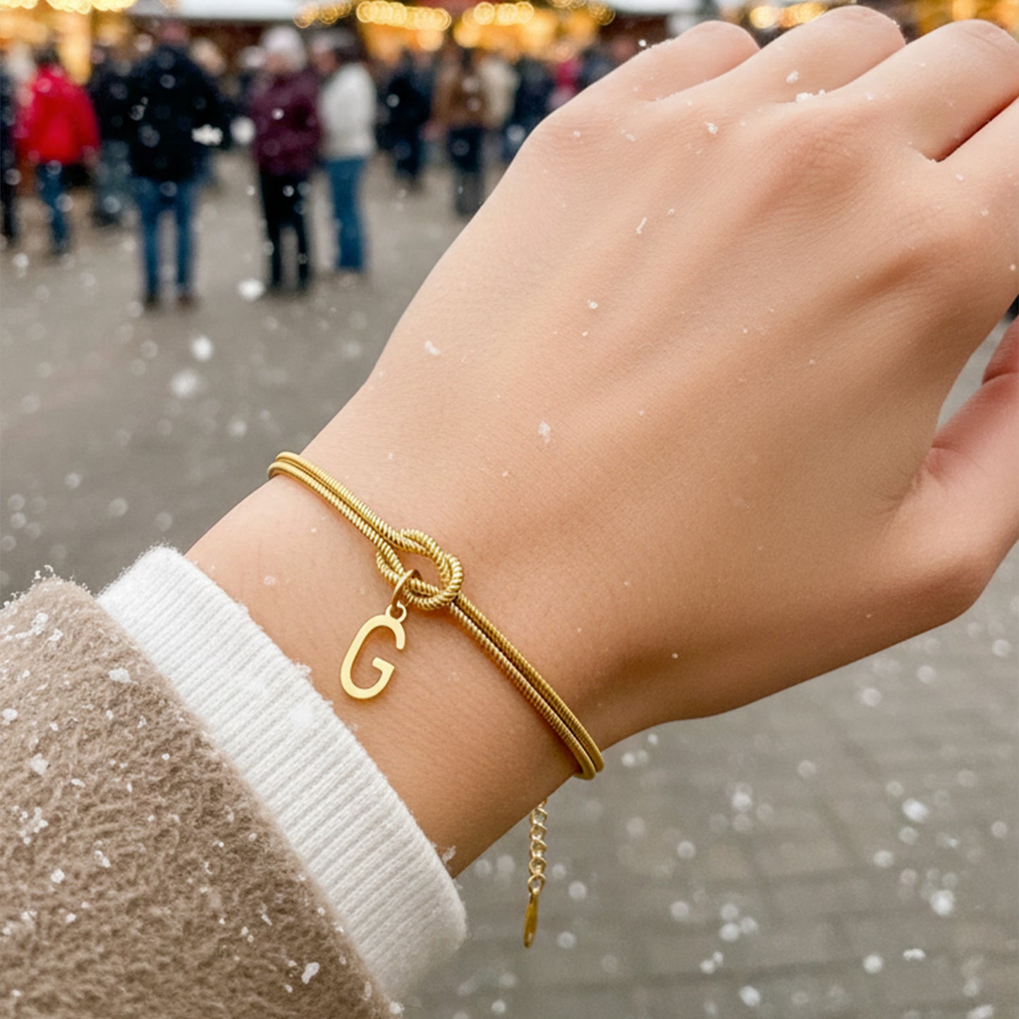 Bracciale Iniziale "Nodo"