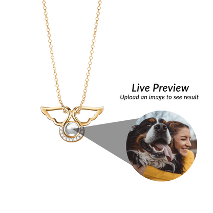 Collana Proiezione "Ali d'Angelo"