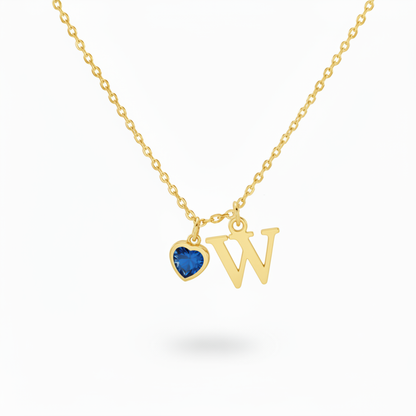 Collana con Iniziale "Sussurro Eterno"