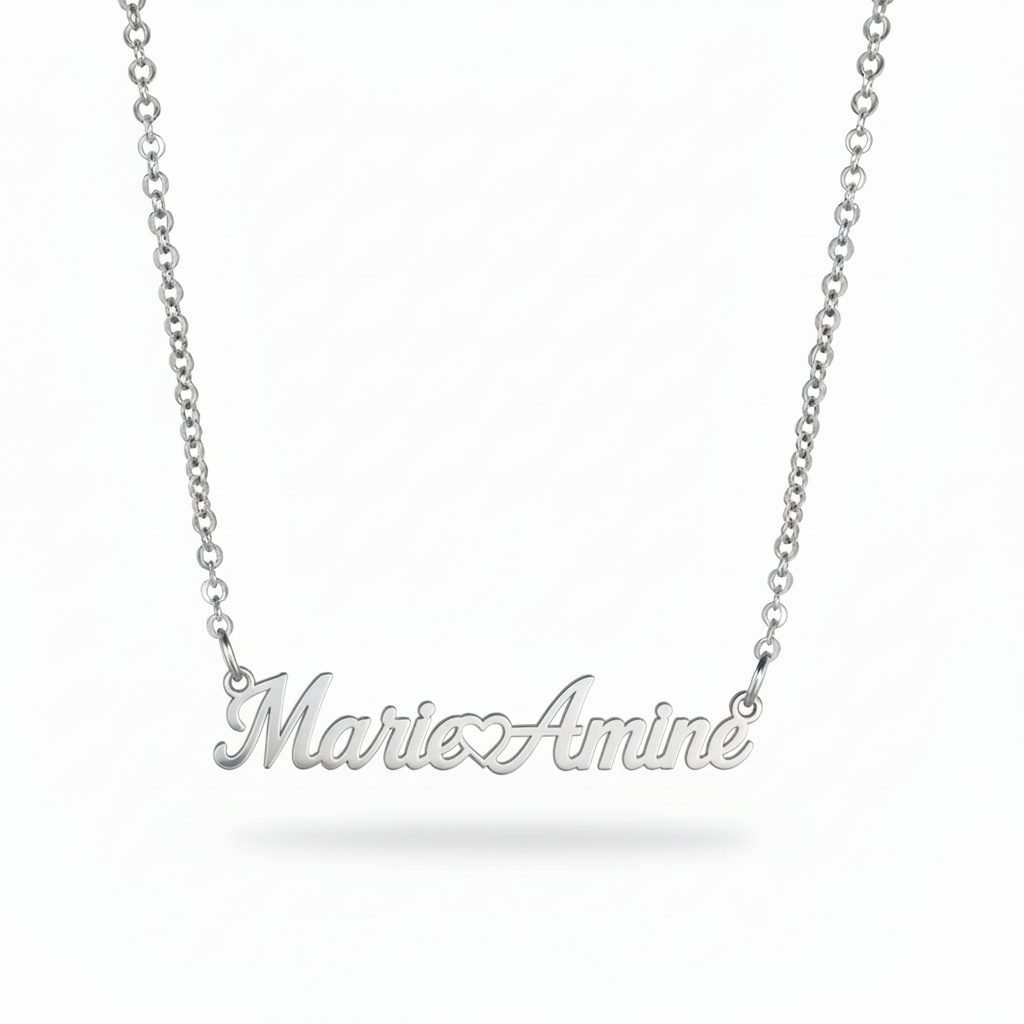 Collana con nome "Legame Infinito"