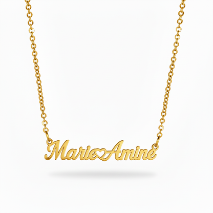 Collana con nome "Legame Infinito"