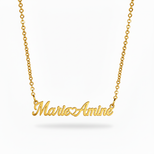 Collana con nome "Legame Infinito"