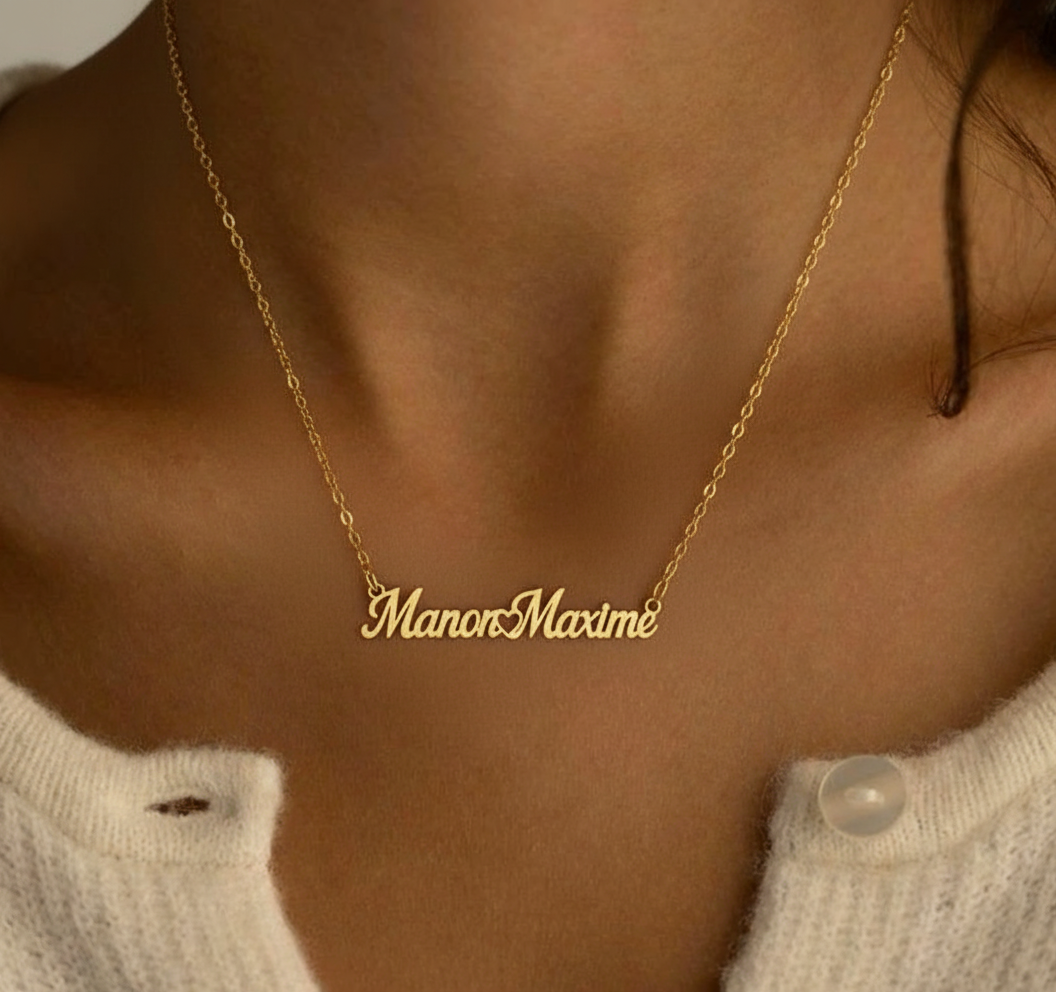 Collana con nome "Legame Infinito"