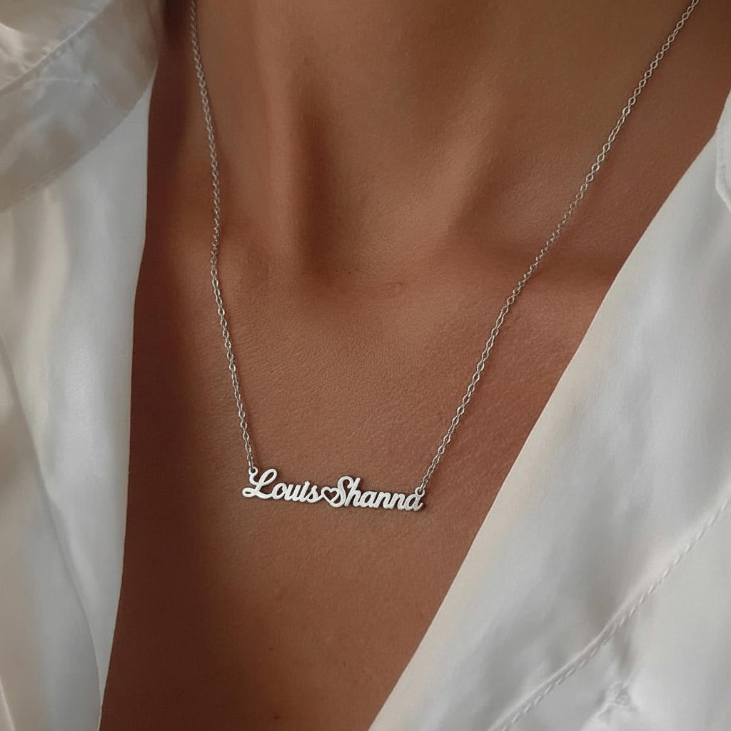 Collana con nome "Legame Infinito"