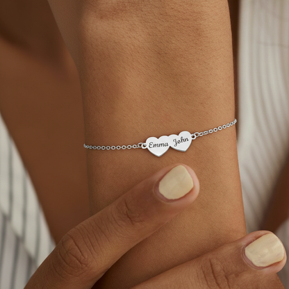 Bracciale con Iniziali "Lumina"