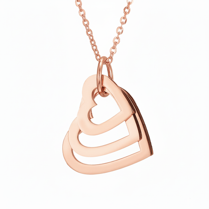 Collana con nome "Cuori Annidati"