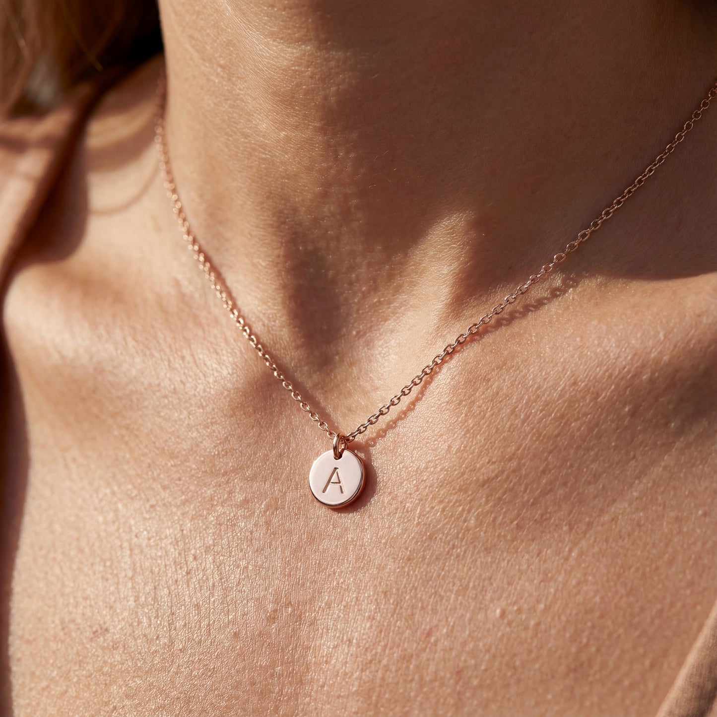 Collana Initial “Initial disc”