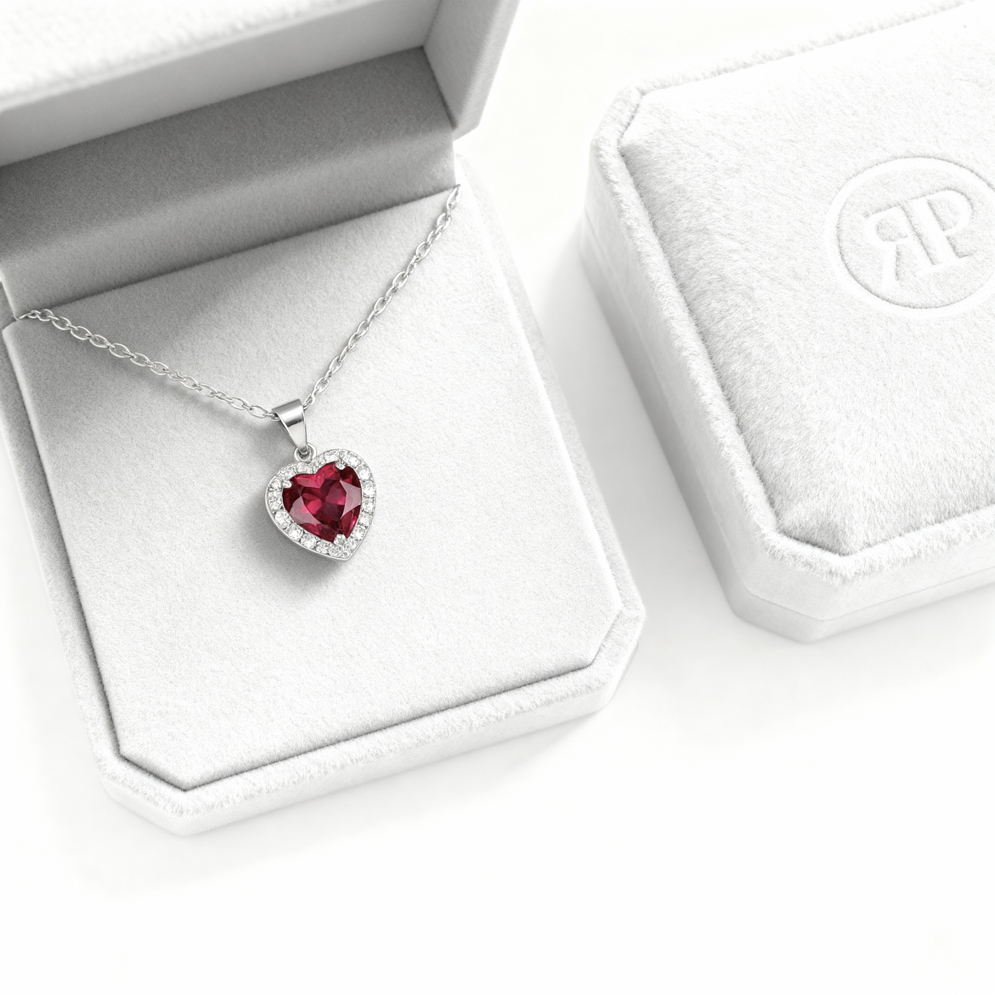 Collana "Red Radiance"