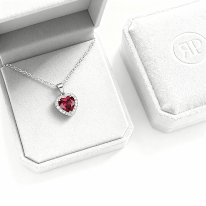 Collana "Red Radiance"