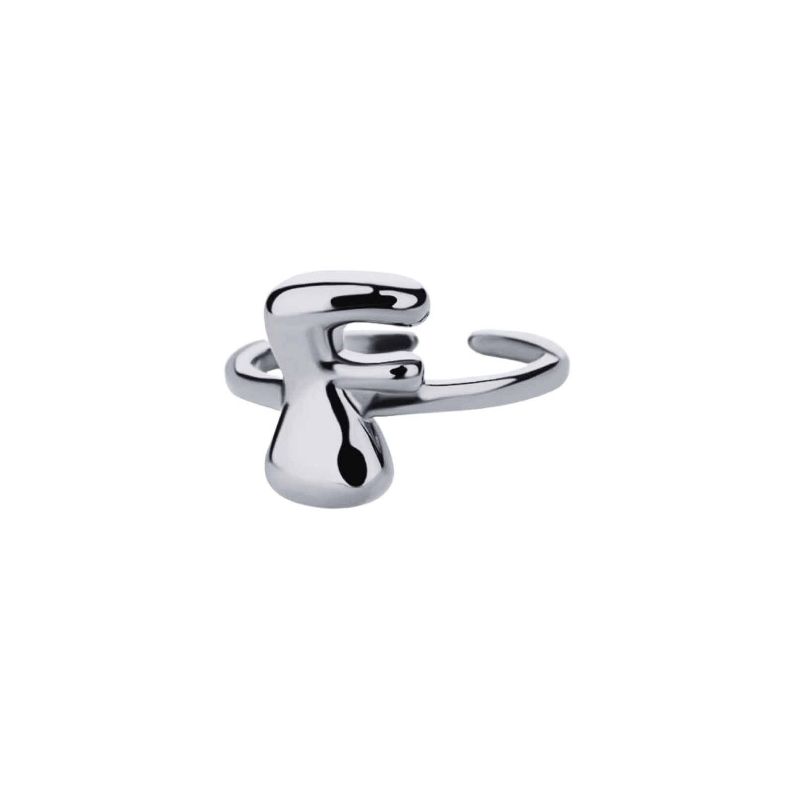 RICCARDI - BAGUE AJUSTABLE "Initial Design" 2 - Riccardi