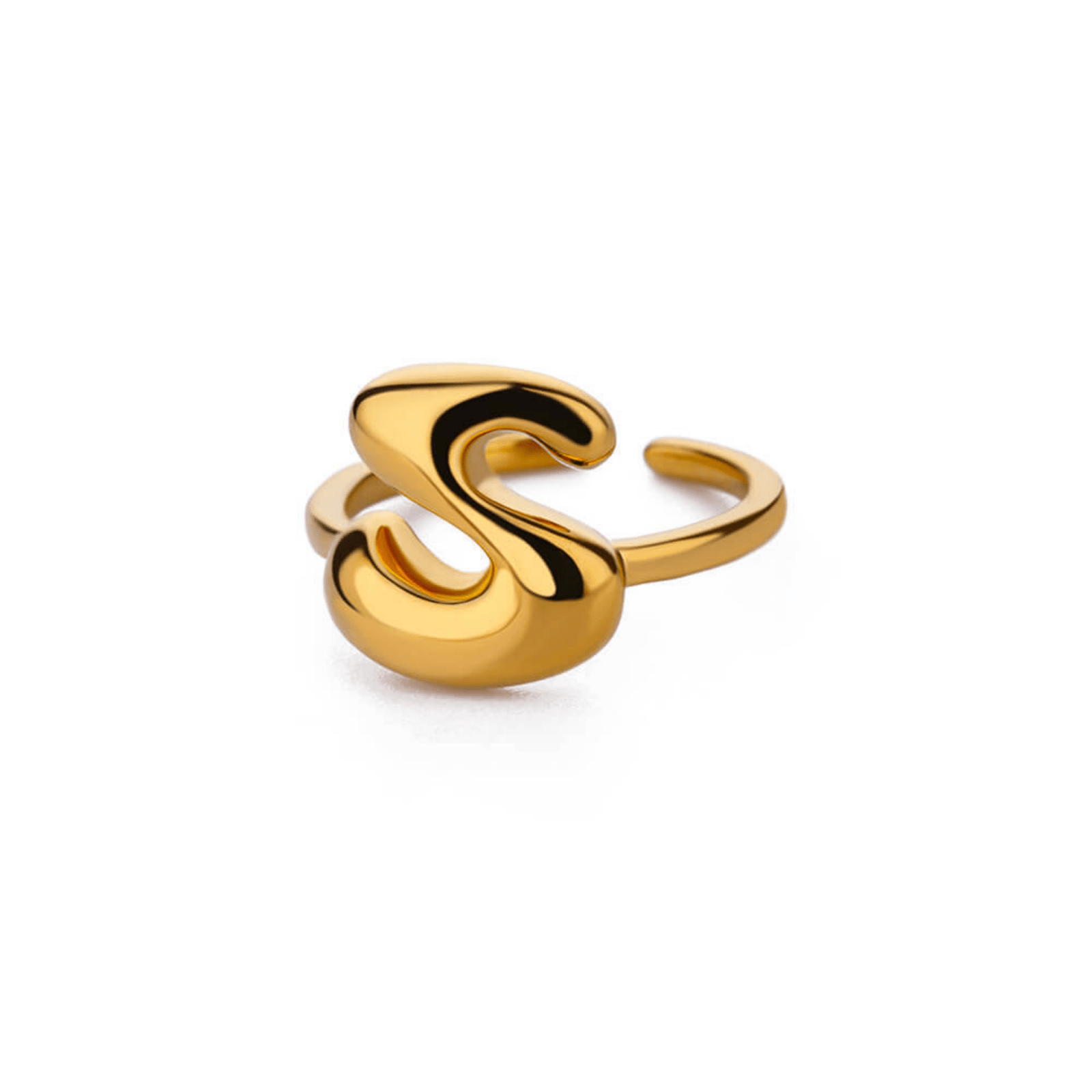 RICCARDI - BAGUE AJUSTABLE "Initial Design" 2 - Riccardi
