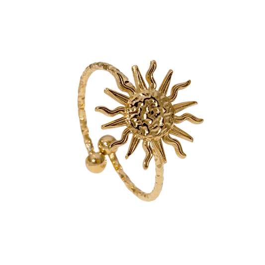 RICCARDI - BAGUE AJUSTABLE "Ring of Sunshine" - Riccardi