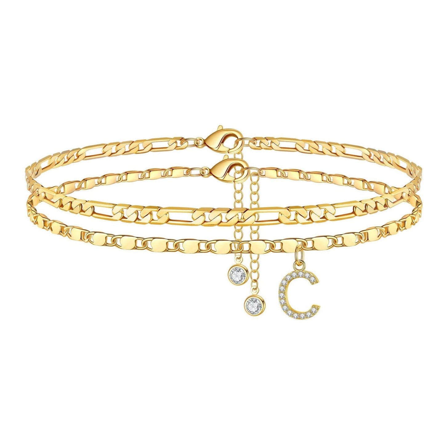 RICCARDI - BRACELET "Golden Initial" - Riccardi