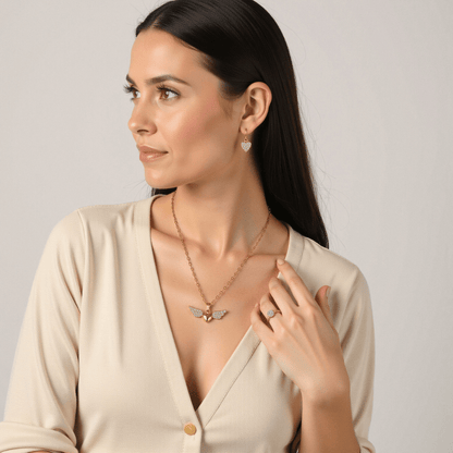 RICCARDI - COLLIER "Angel heart" - Riccardi